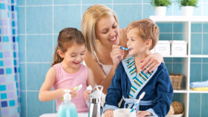 higiene oral crianças